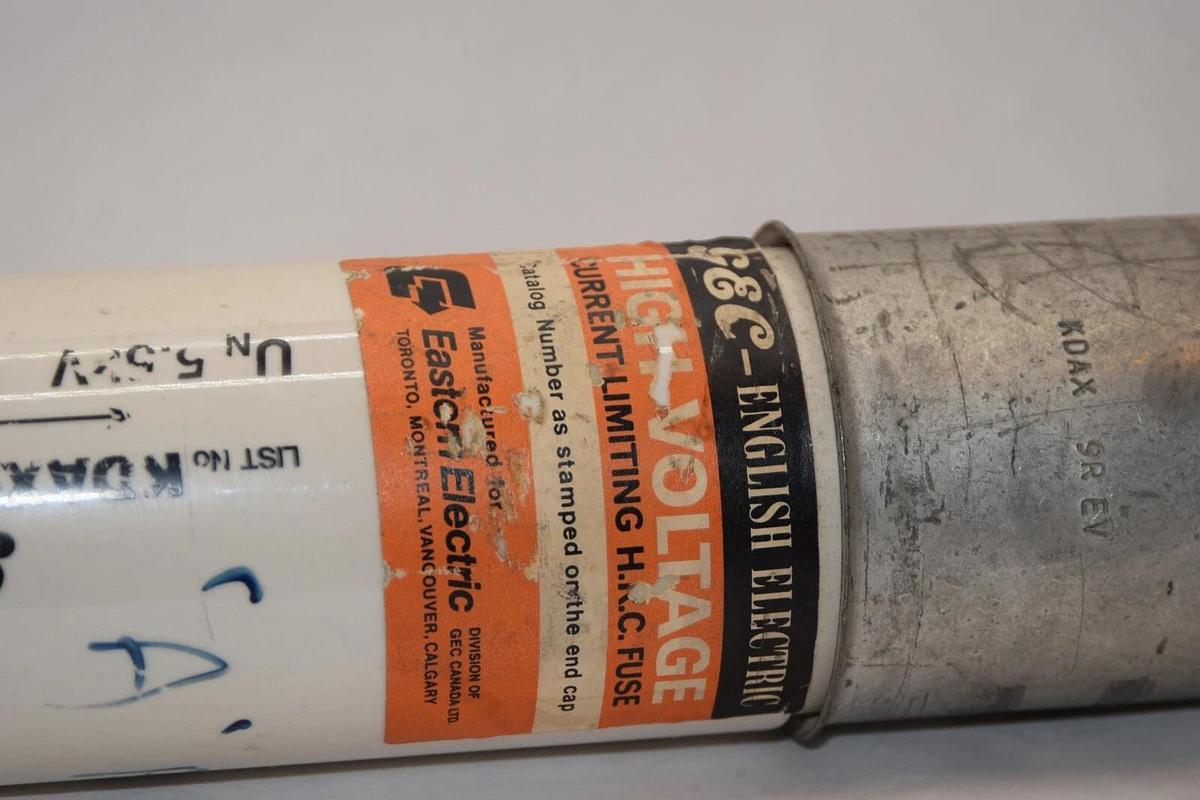 (NEW) GEC STRIKER KDAX9R 200A 200 Amp Current Limiting Fuse