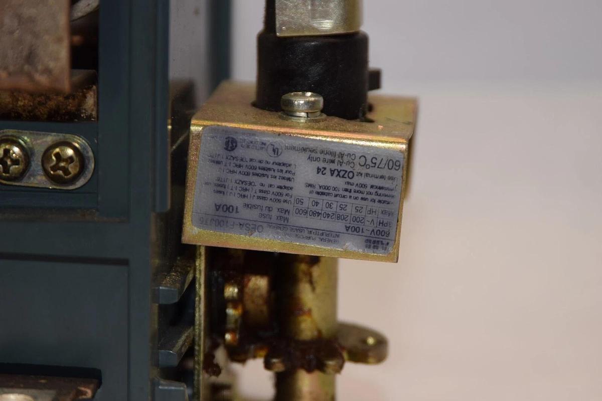 Used ABB OESA-F100JT6 100A 600V 3PH 100 Amp General Purpose Disconnect Switch