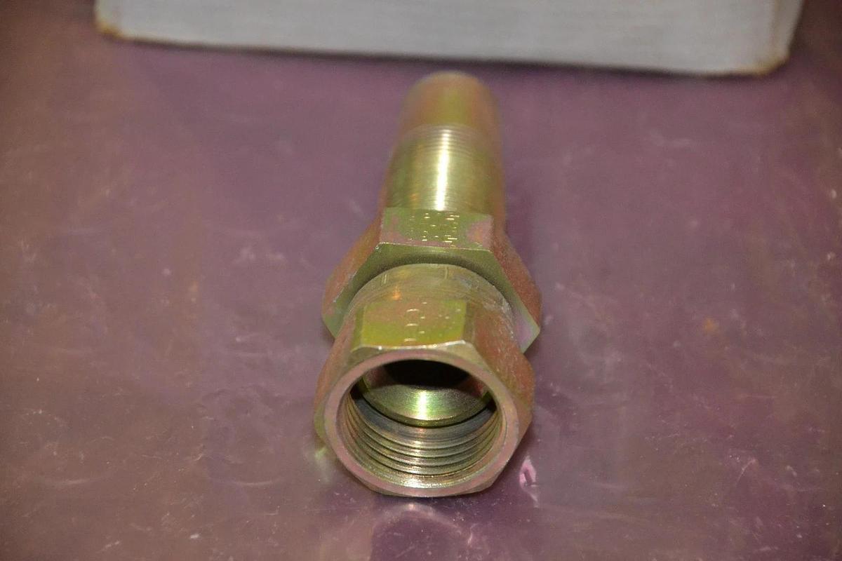 Parker Swivel Hose Fitting 0630-12-12 06301212 2.070, 3/4 in. x #12 Tu