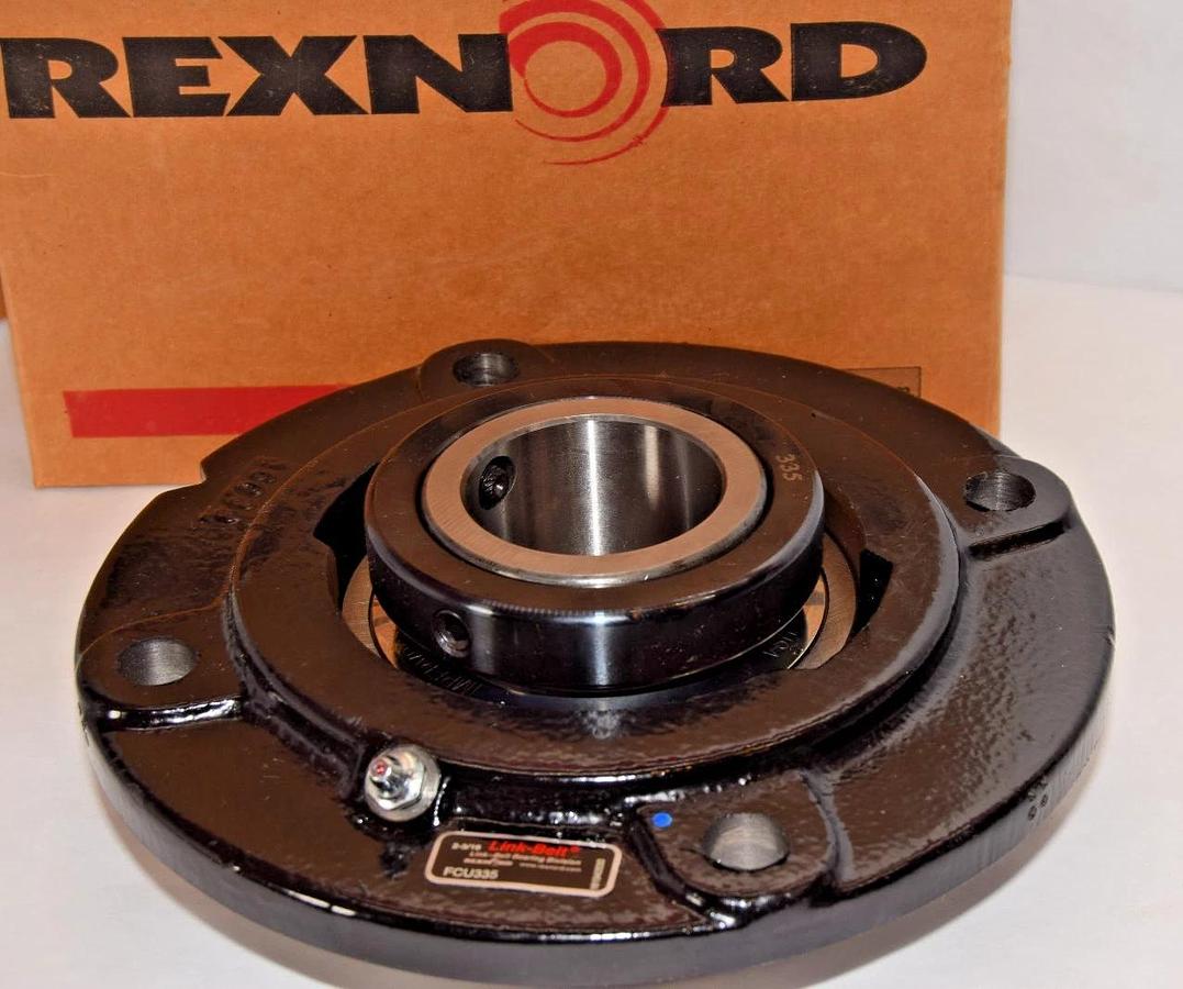 Rexnord Link-Belt Link Belt Linkbelt Flange Block Ball Bearing FCU335 2-3/16 NEW