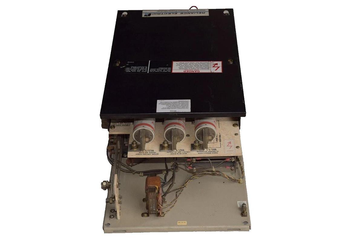 Used RELIANCE ELECTRIC DCS POWER MODULE (S6R-DIG) 803612-RE, 30312-RE, 224Amp 25-75HP