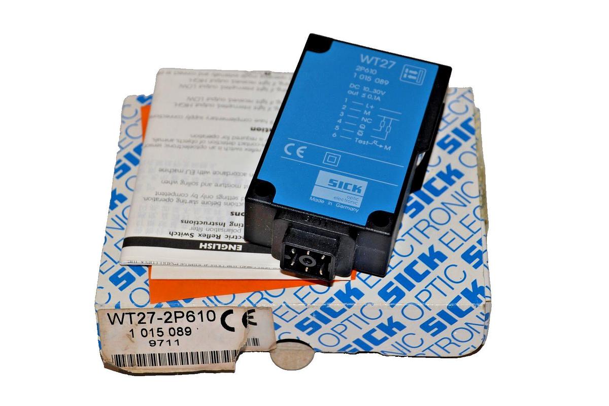 SICK Photoelectric Sensor WT27-2P610 WT272P610  NEW