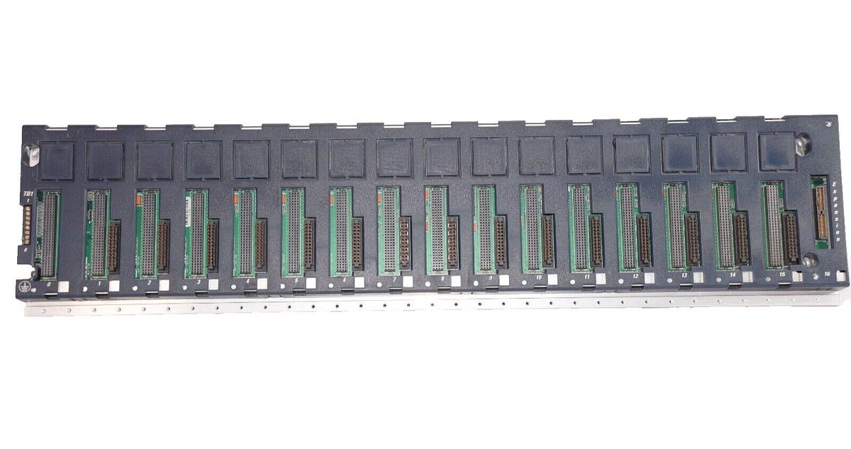 Used GE FANUC IC695CHS016-BA RX3i 16-Slot Backplane