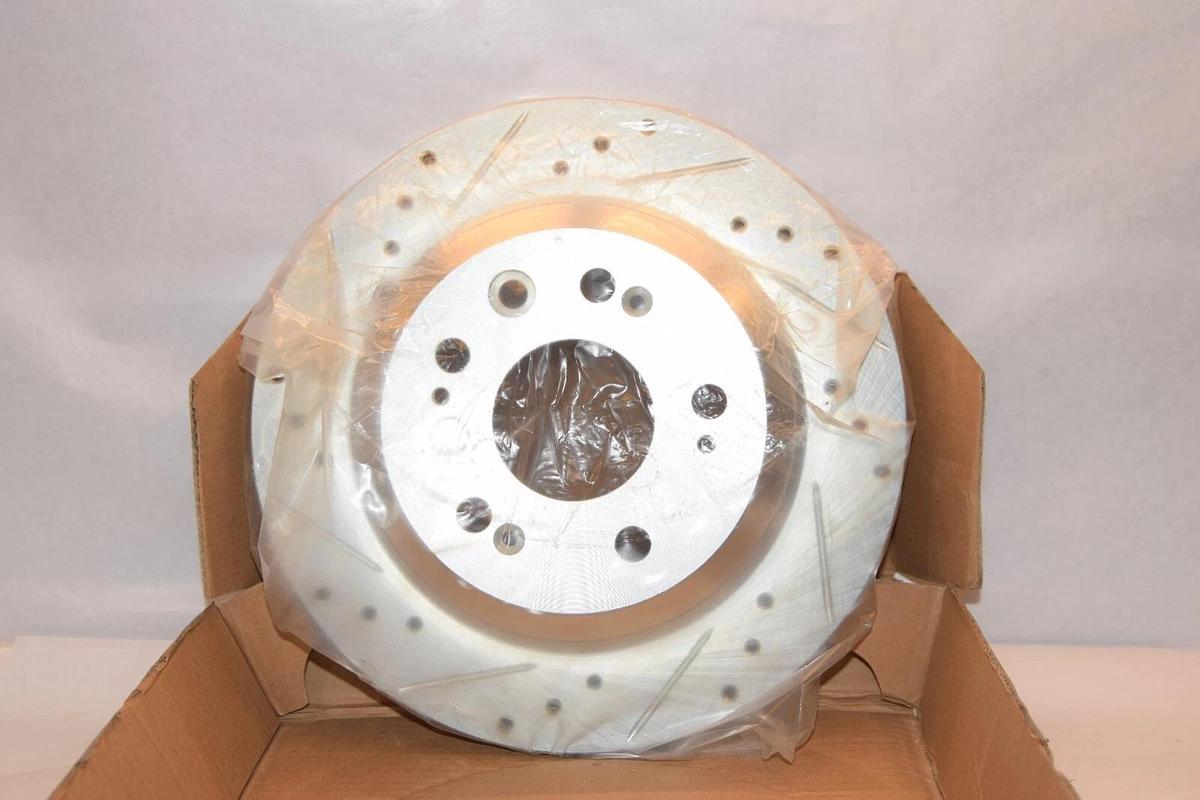 (NEW) R1 CONCEPTS 631-58022R , 631-58022L , B0BGT6VD1M Rear Brake Rotor pair