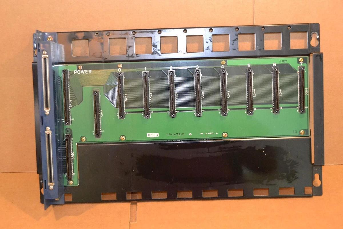 Used Toyopuc 8 Slot CPU I/O Base PLC TPR-2648