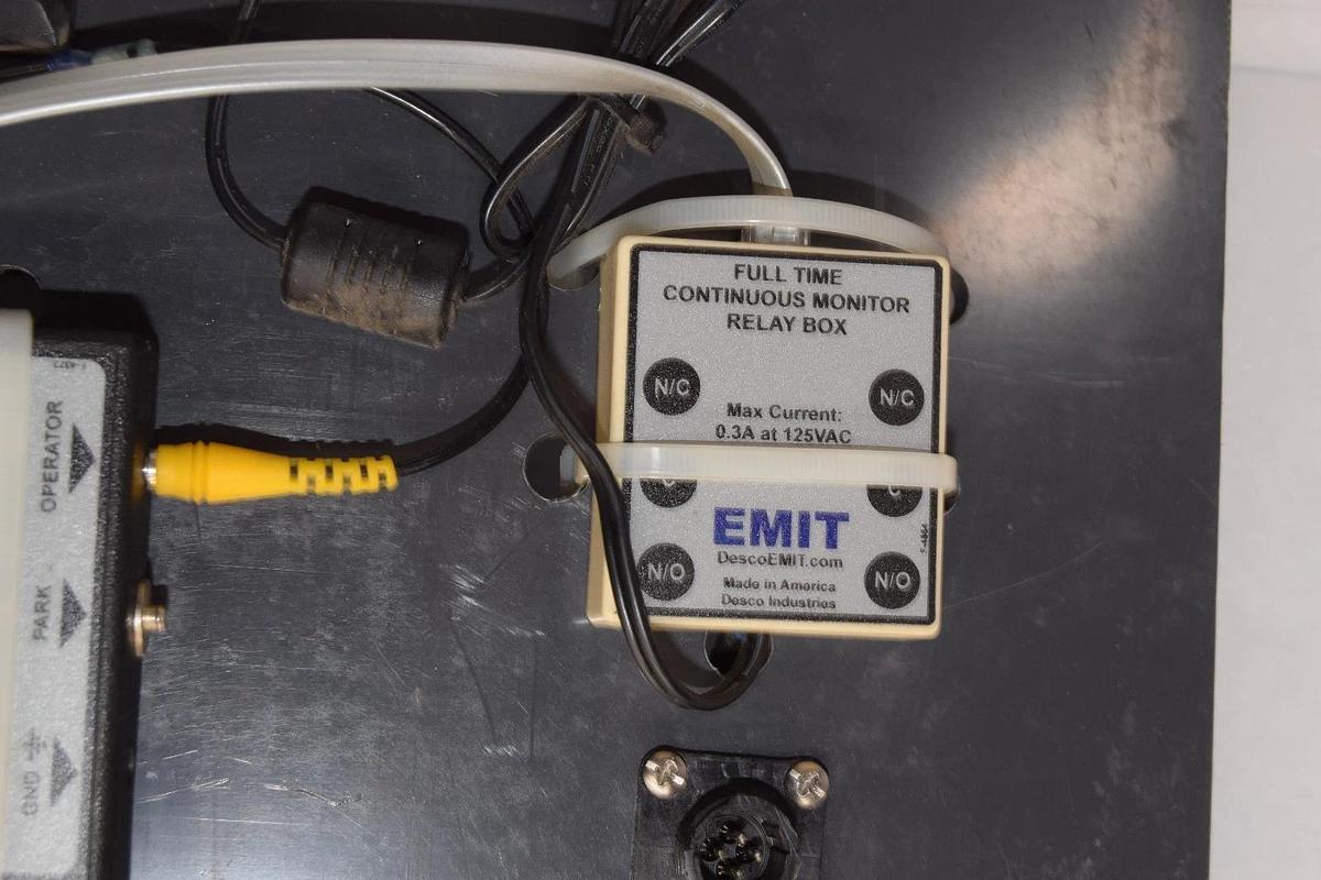 Used DESCO EMIT ESD MFD Tester Continuous Monitor Monitoring System ASK-36689