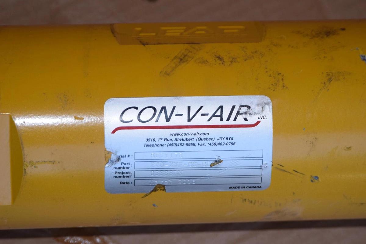 (New) Con-V-Air E40-XXP-CS-CL In Line Pneumatic Conveying Vortex Feeder
