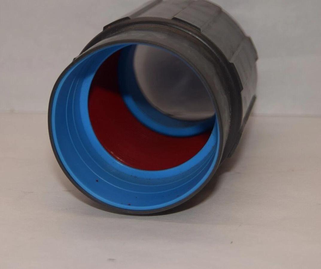 ROBROY / PLASTI-BOND 3" NPT  PVC Coated Conduit Body Straight Fitting Coupling