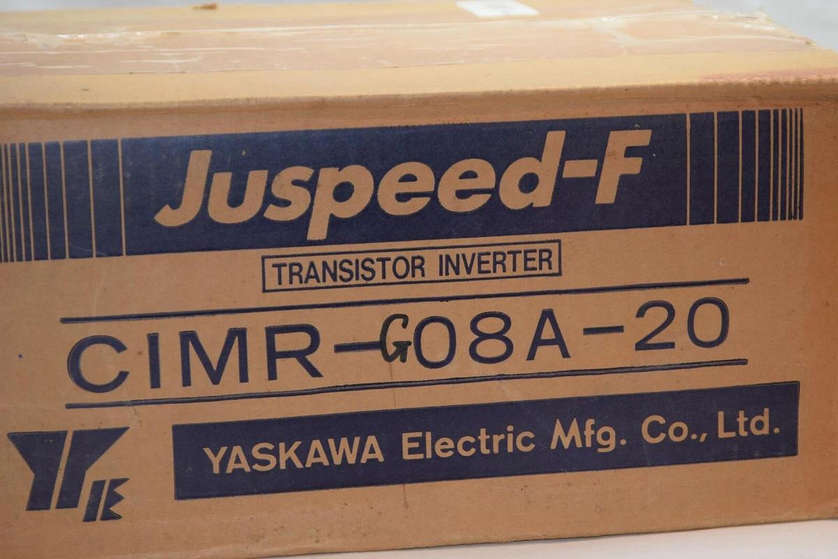NEW- YASKAWA CIMR-G08A-20 CIMRG08A20 208/230V 3ph Juspeed-F Transistor Inverter