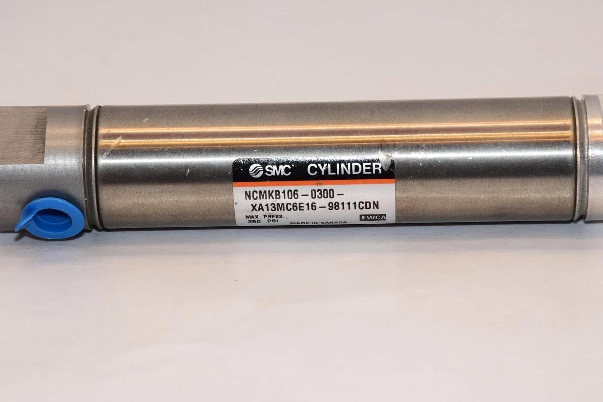 (NEW) SMC NCMKB106-0300-XA13MC6E16-98111CDN 250psi Air Cylinder