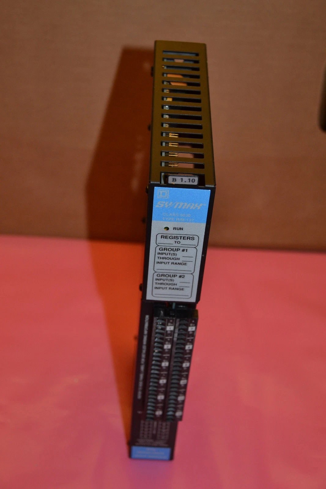 Used SQUARE D SYMAX SY/MAX RTD INPUT 8030 RIM127 R 8030RIM127R 8030 RIM-127
