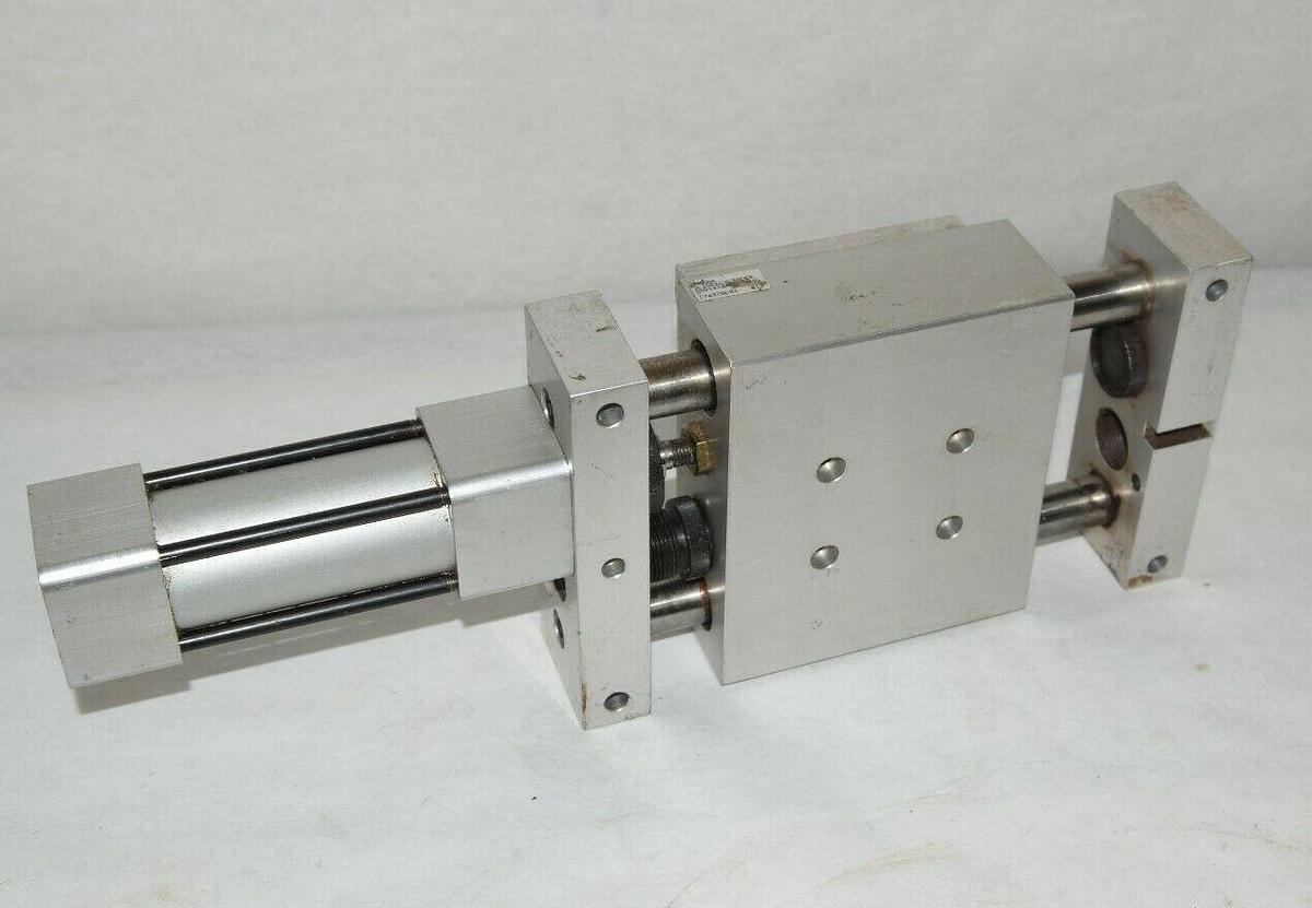 Used PHD SGD14X2-BB-DB-GY SGD14X2-BB-DB-GY-H4 Pneumatic Slide & Cylinder