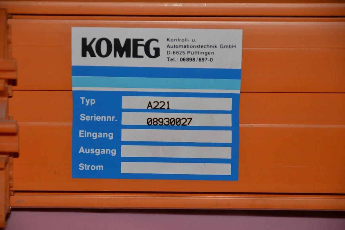 Used KOMEG A221 08930027 MODULE