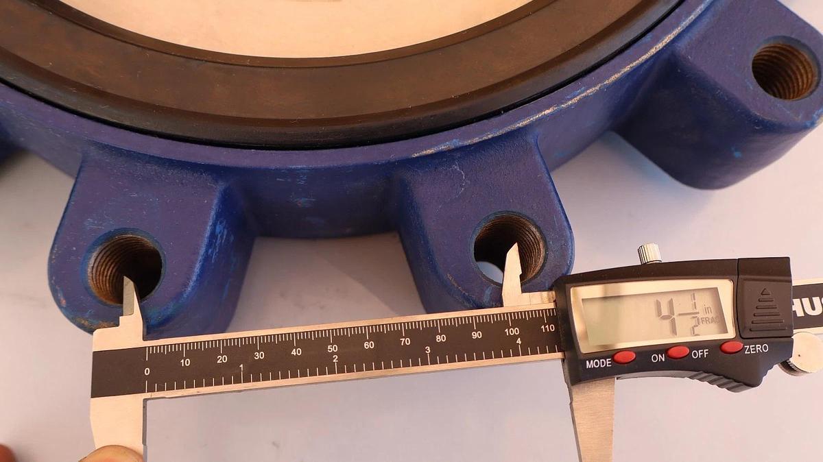 Keystone  12" Butterfly Valve GR-0300L0A10016-D1S00S0E000KB (New)