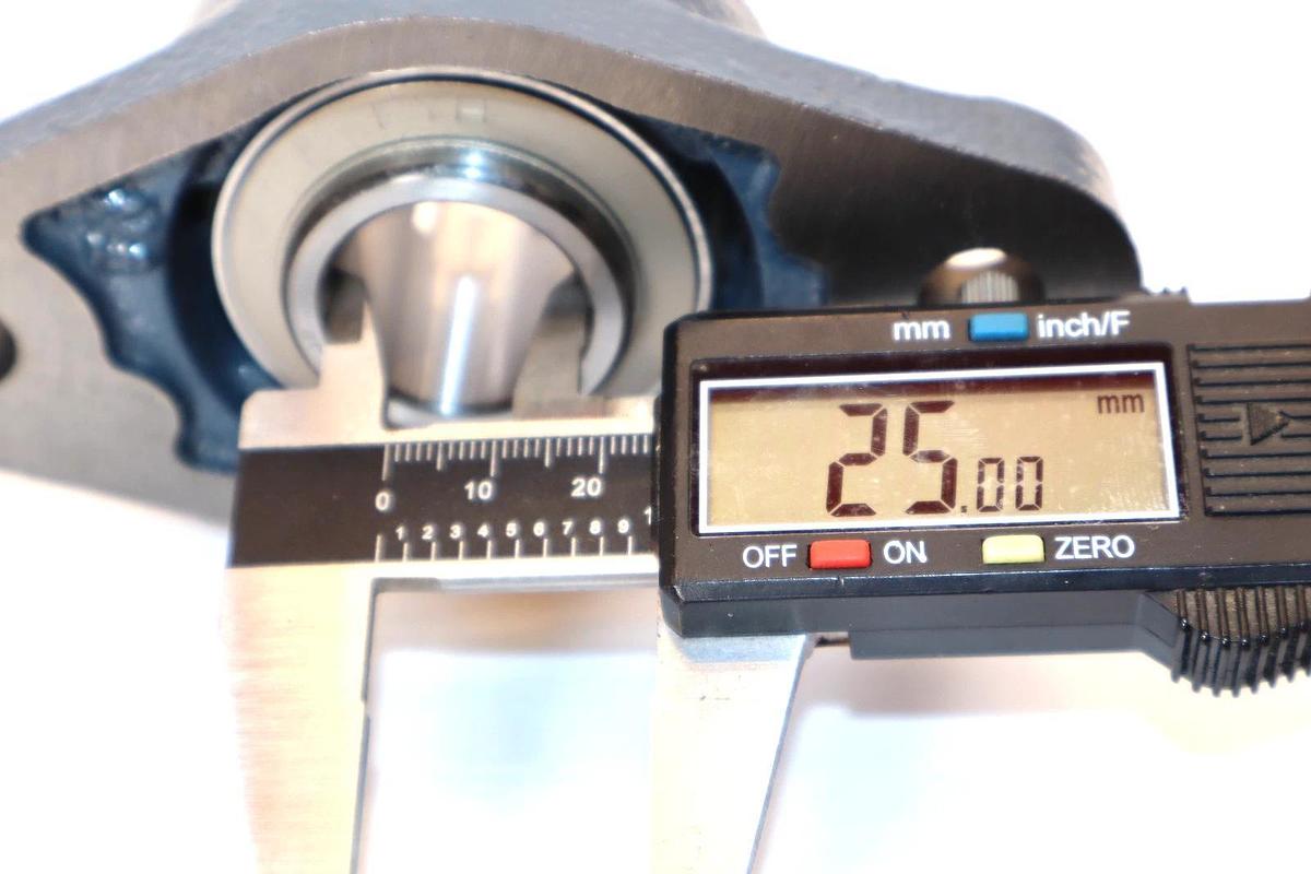 FYH FL205 Flange Bearing with NC205 Bearing Insert *No Lock Collar*  (New)