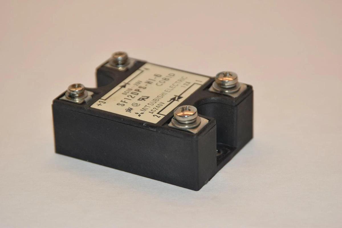 NEW MITSUBISHI ELECTRIC SF12DPS-H1-6 240VAC 12A SOLD STATE RELAY