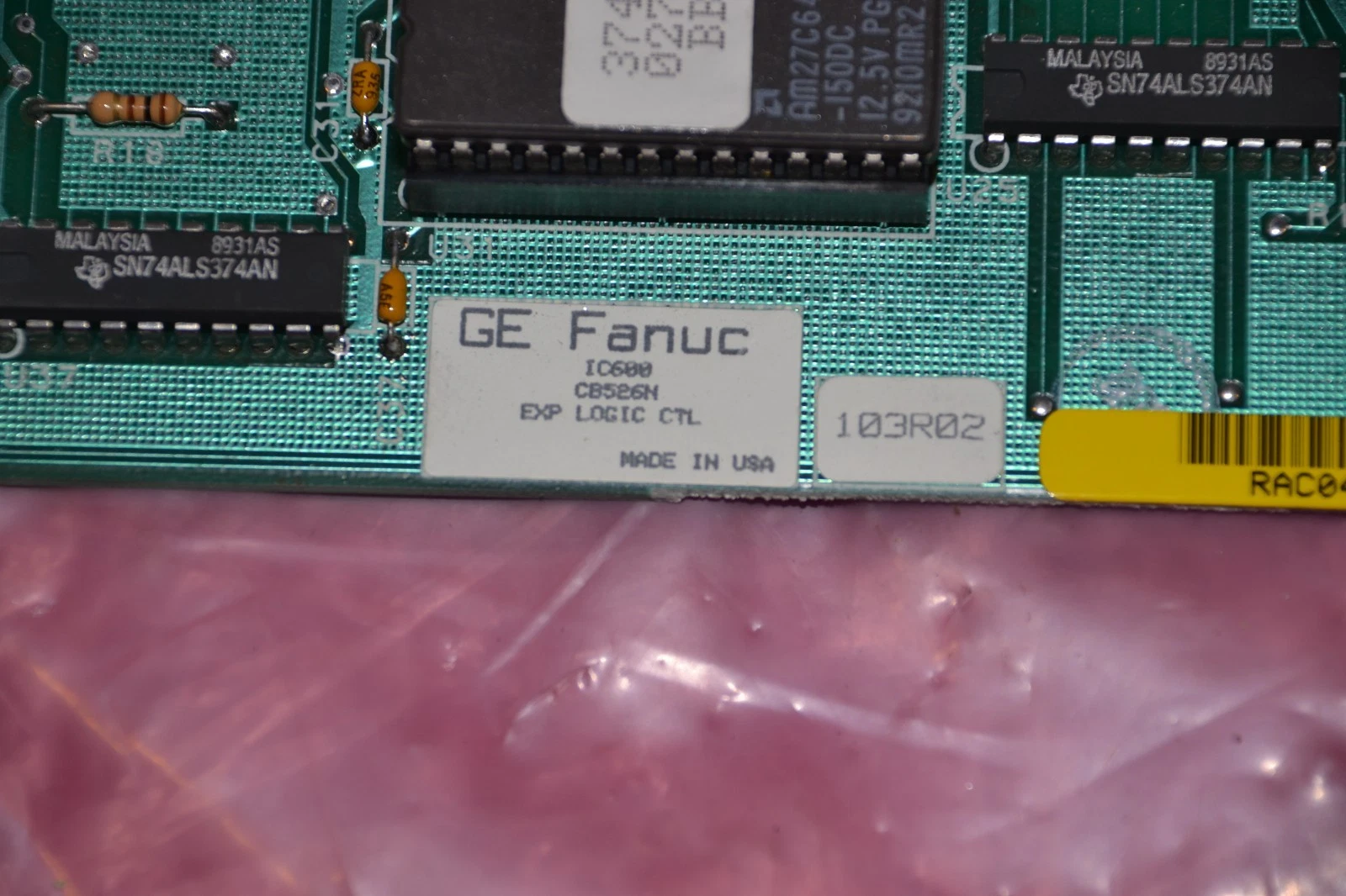 Used GE FANUC GE FANUC IC600CB526N IC600 CB526N Exp Logic CTL