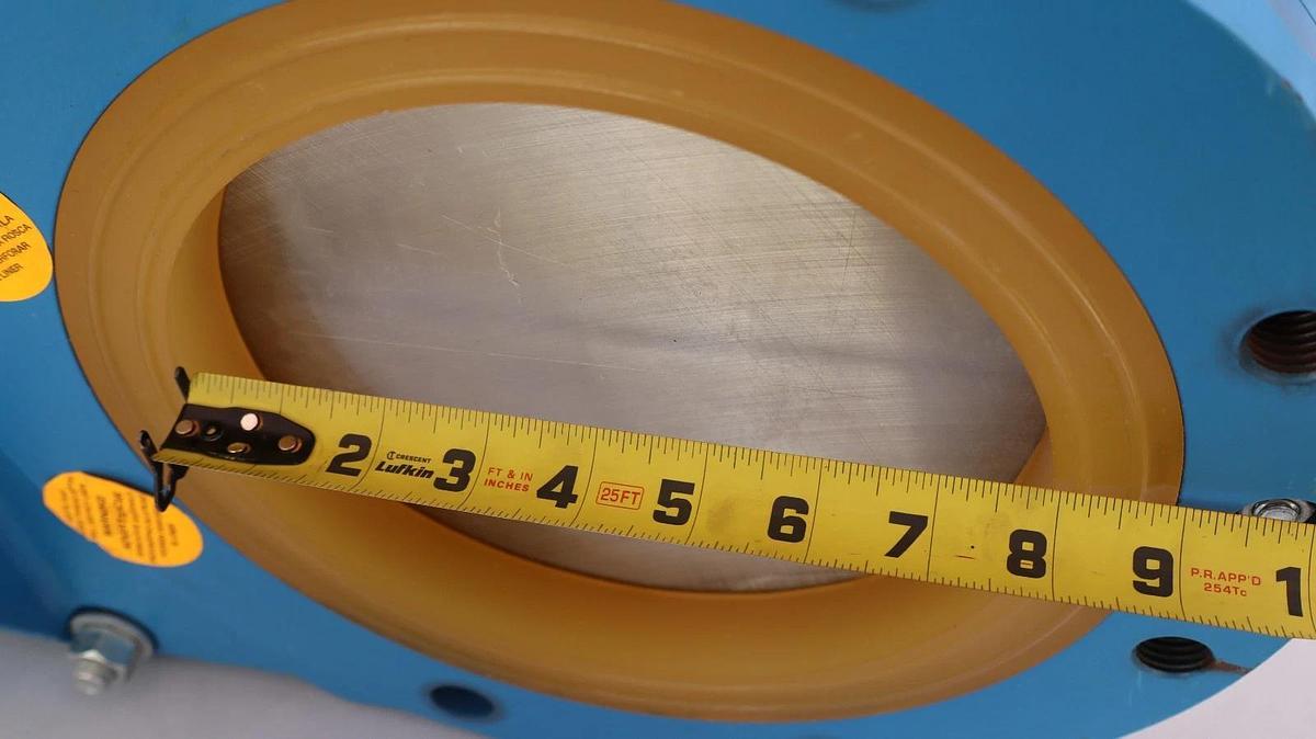 NewCon 08316DIBV  Knife Gate Valve 8" (New)