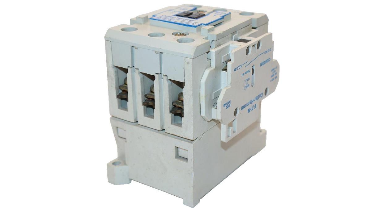 Used Cutler Hammer Motor Starter Ser B1 27A Amp AN16DN0 Size 1 W/ C320KGS1 120V Coil