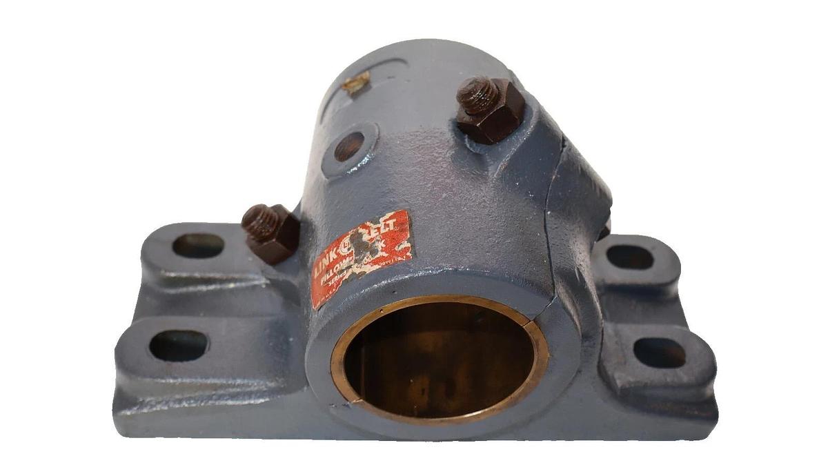 Link-Belt Link Belt 4 Bolt Sleeve Pillow Block Bearing Housing 2-15/16" NOS