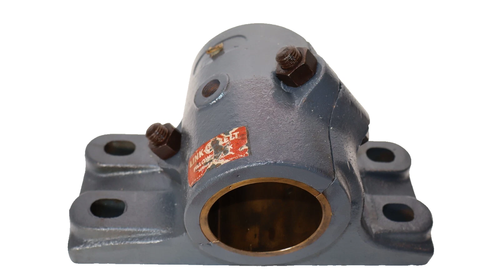 Link-Belt Link Belt 4 Bolt Sleeve Pillow Block Bearing Housing 2-15/16" NOS