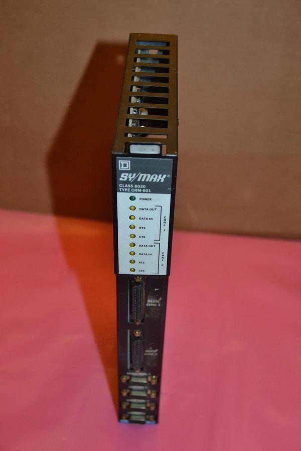 Used SQUARE D SYMAX SY/MAX DUAL CONVERTER  8030 CRM-601 8030CRM-601 8030 CRM601 SER A