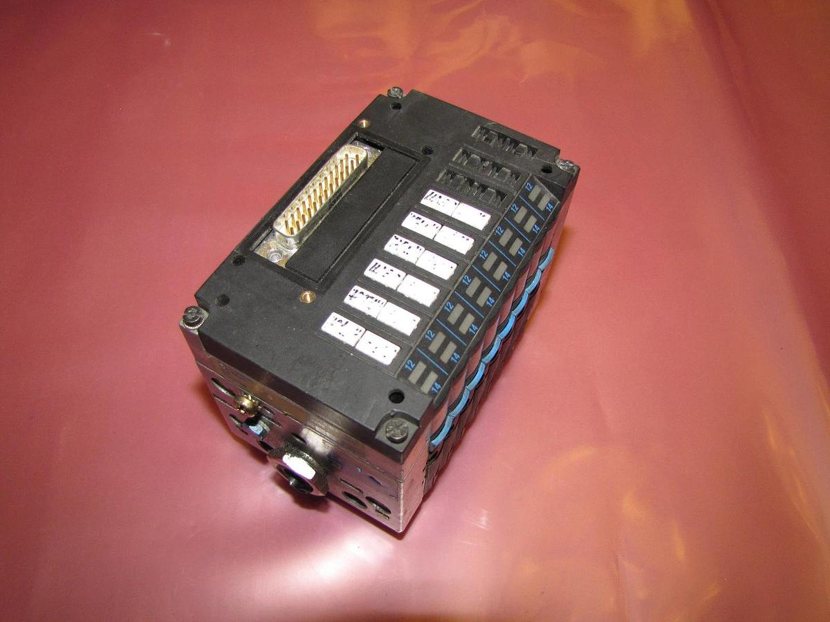 Used Festo Manifold Valve Assembly CPV10-GE-MP-8 CPV-10-VI 161414 161 414  161-414