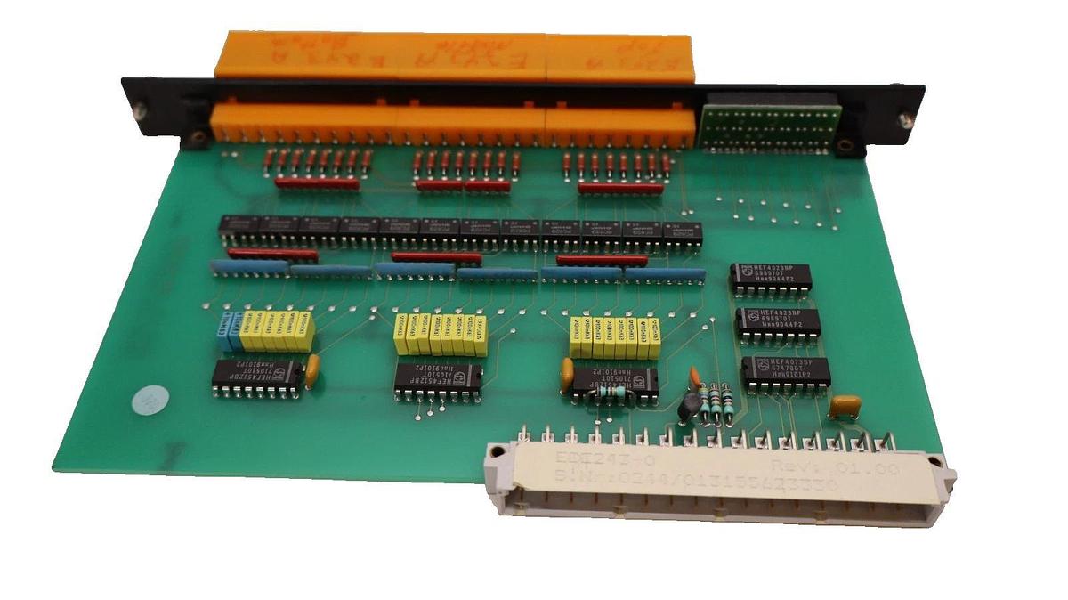 Used B & R B&R E243 E2433 BS , ECE243-0 Rev: 1.00 24V PLC Board Card Module