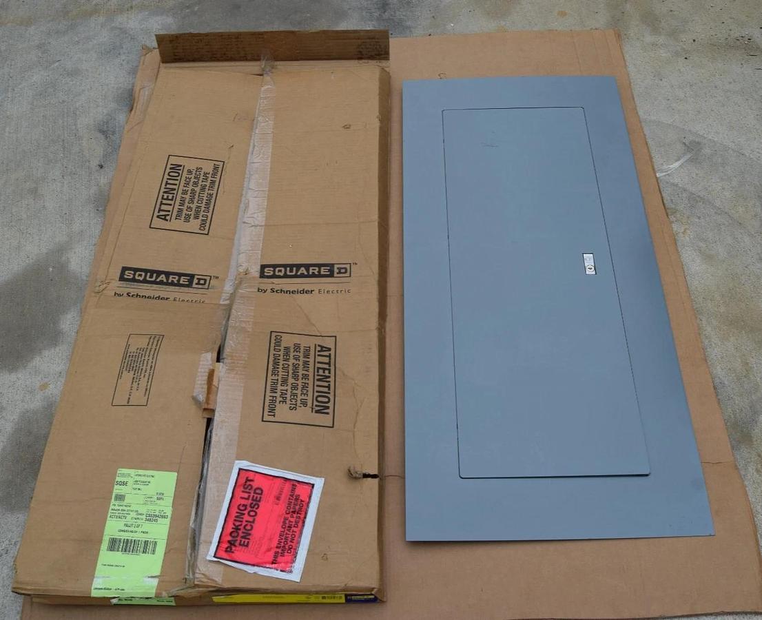 Square D Schneider PanelBoard Surface Front Cover Panel NC44S Type 1 (NEW)