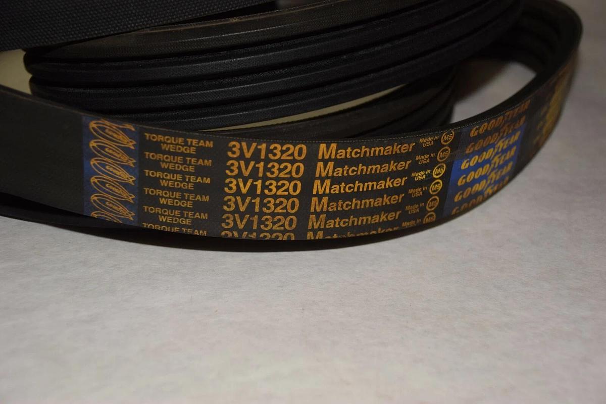 (NEW) GOODYEAR 4 Rib  3V1320  MATCHMAKER RIBBED V-BELT 4/3V1320 4 rib