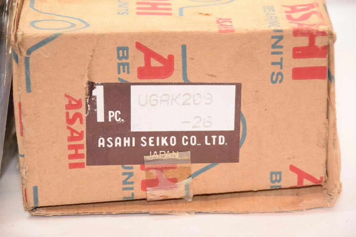 (NEW) ASAHI SEIKO CO. LTD UGAK209-26 Pillow Block Bearing