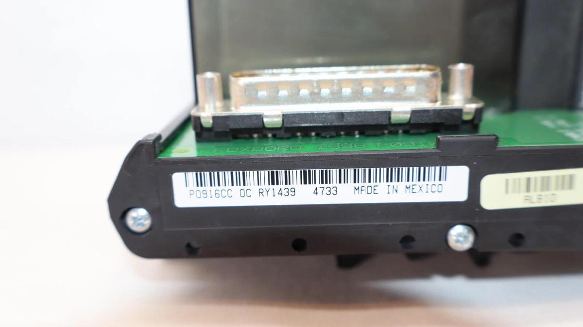 Used FOXBORO INVENSYS FBM237 P0916CC 0C RY1439 0-20mA Red. Ready 8 8pt Output Module