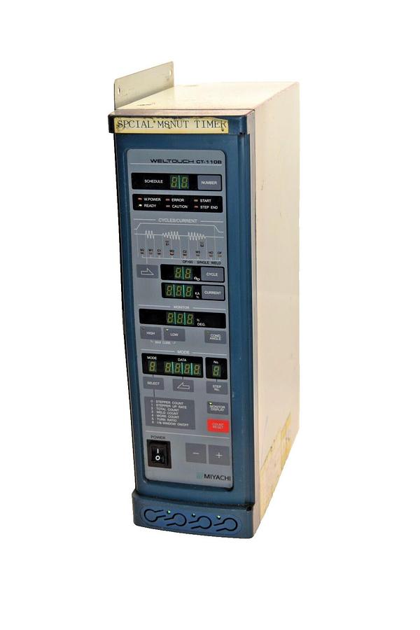Used MIYACHI WELTOUCH Controller CT-110B CT110B CT-110B-00-18 *missing bottom keypad*