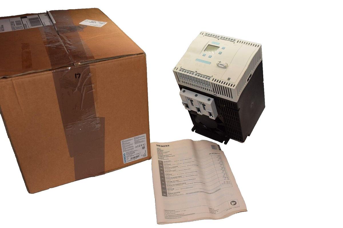 Used (New) SIEMENS 3RW4422-1BC35 DRIVE, SOFTSTARTER 15kW 29A 400-600V
