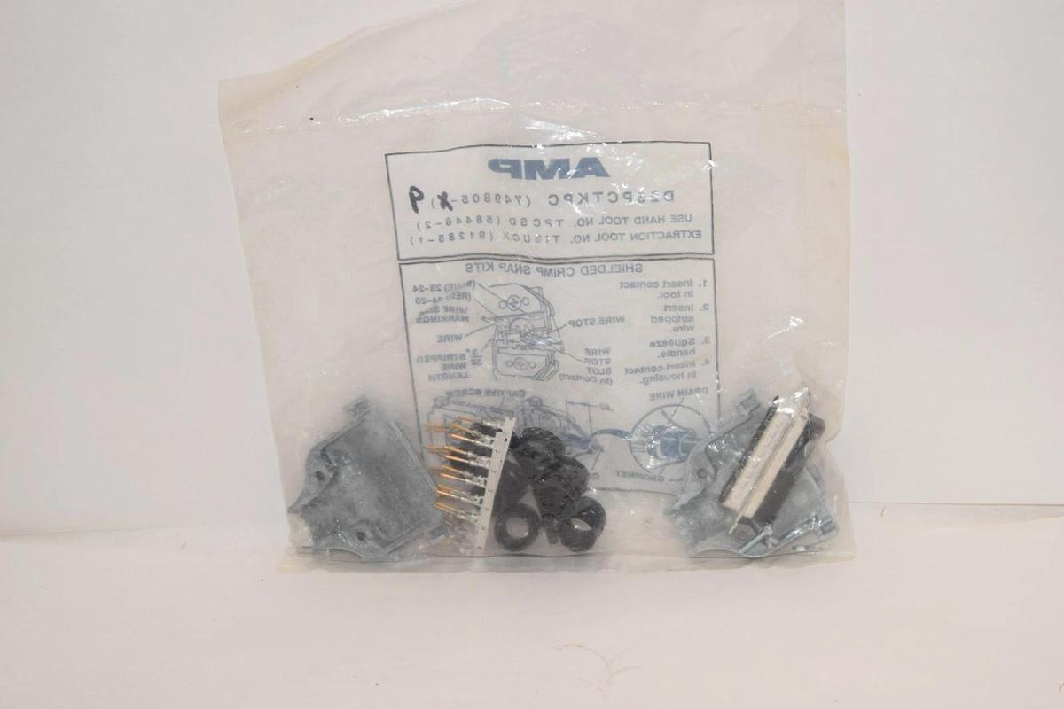 (NEW) AMP D25PCTKPC 749805-9 Connector Kit