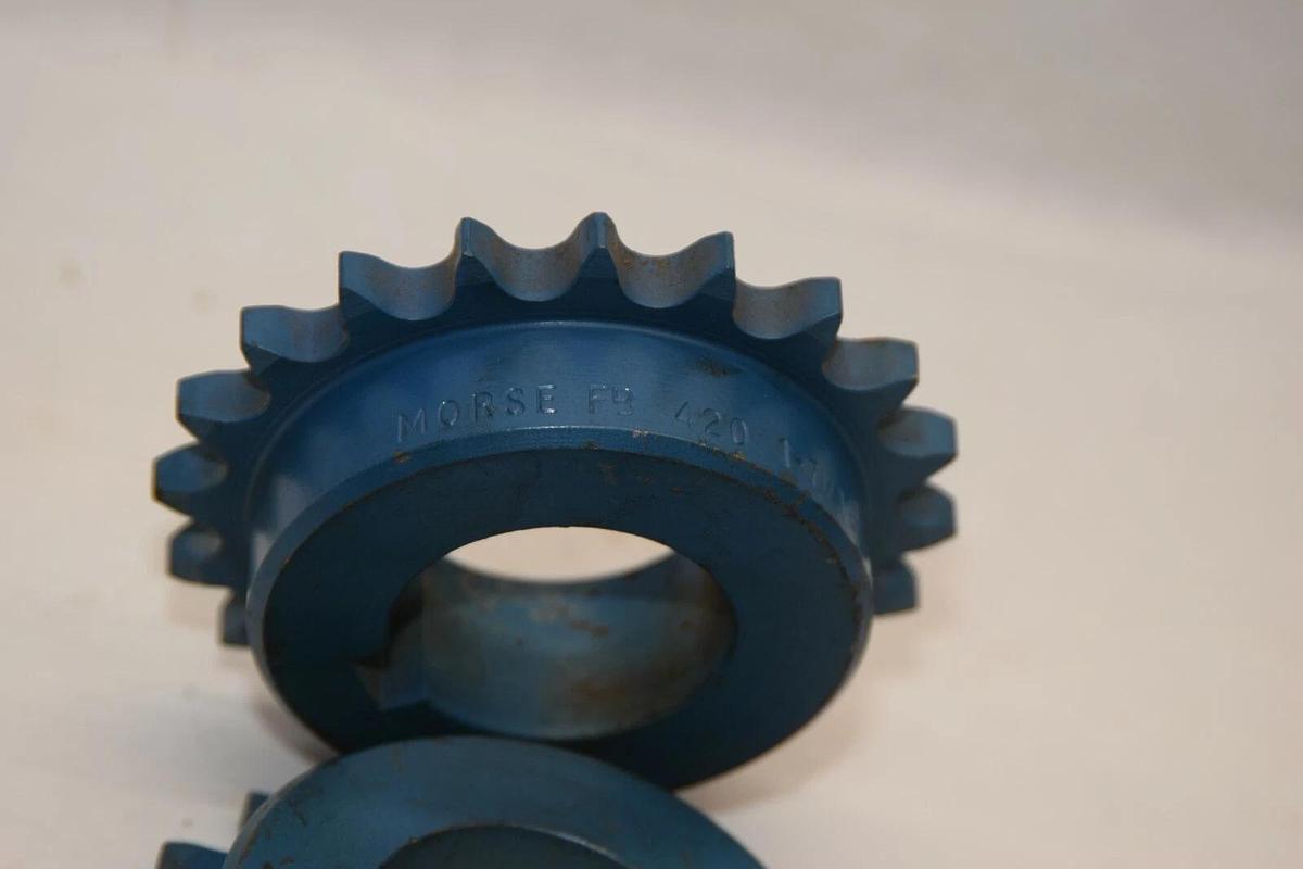(NEW) MORSE FB 420 FB420 20 Teeth 1-7/16" Bore Sprocket