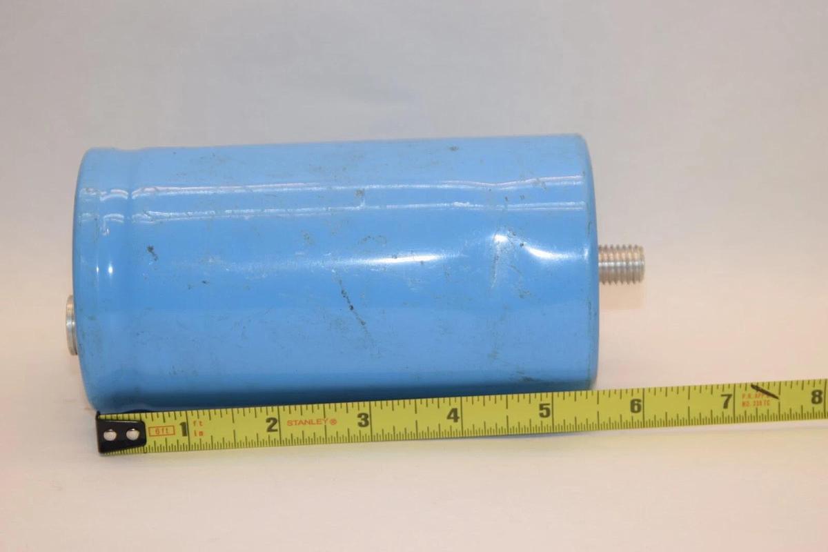 Used CORNELL DUBILIER 12-810052-00 658-0640-612 7900uF 350wvdc Capacitor