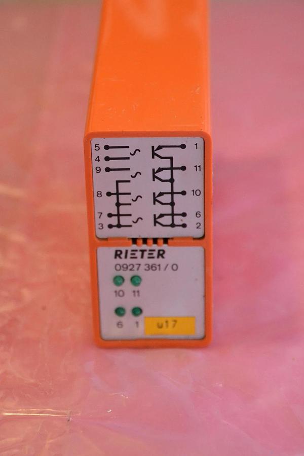 Used RIETER RELAY 0927 361/0 09273610 361 0