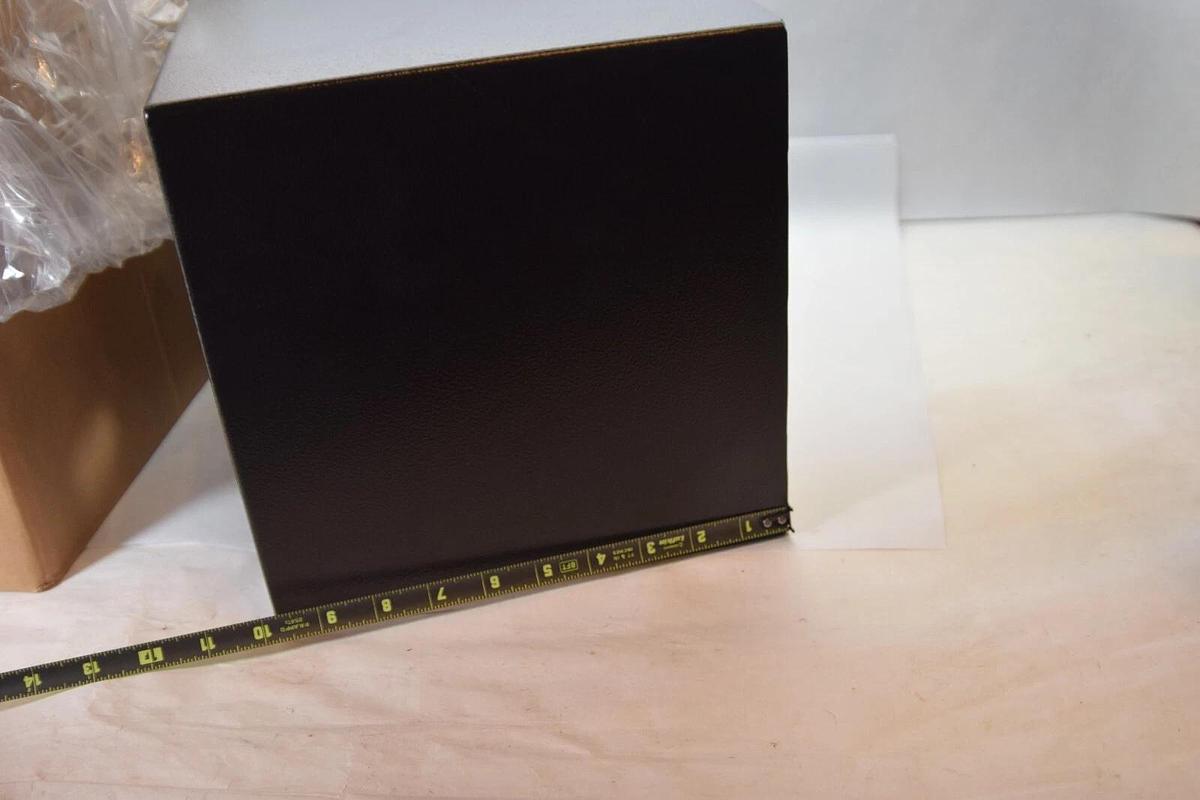 (NEW) AMAZON BASICS 0.5 Cubic Feet Black Electronic Lock Hotel Safe