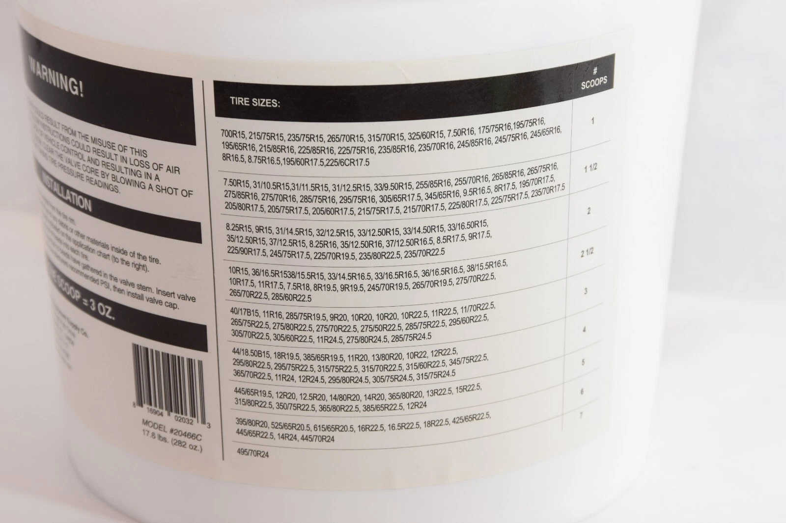 (NEW) ESCO 20466C Balancing Beads Reusable Tire weight balance Bulk Bucket READ
