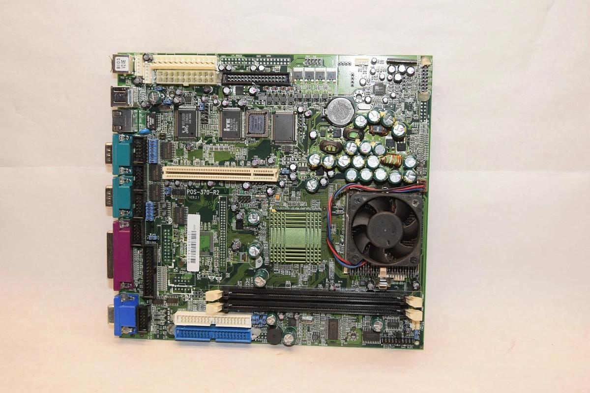 Used Allen Bradley VersaView 1500 computer Motherboard POS-370-R2 ver:2.1  P0S-370-R2