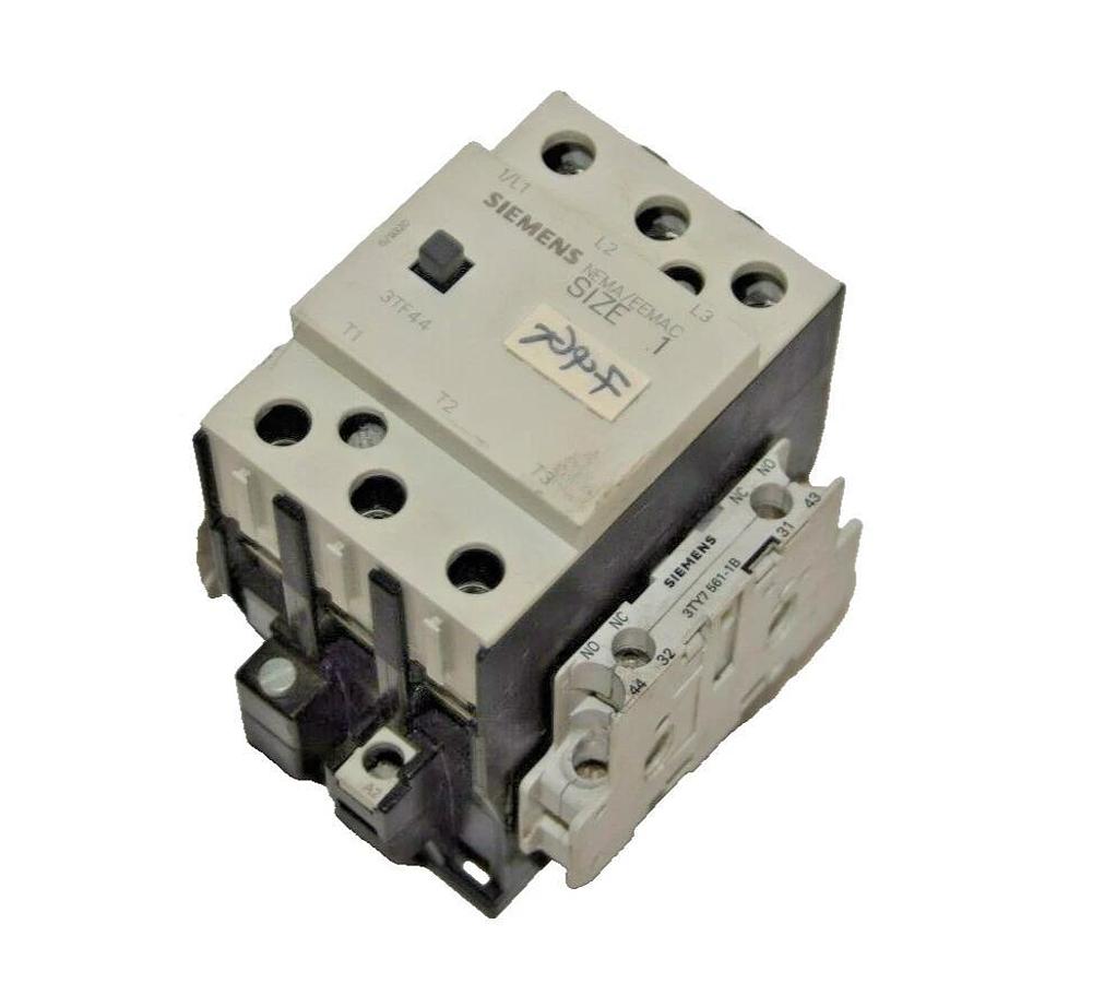 Used SIEMENS Size Sz 1 Starter 3TF4422-0A..1 110-120V 50/60Hz coil