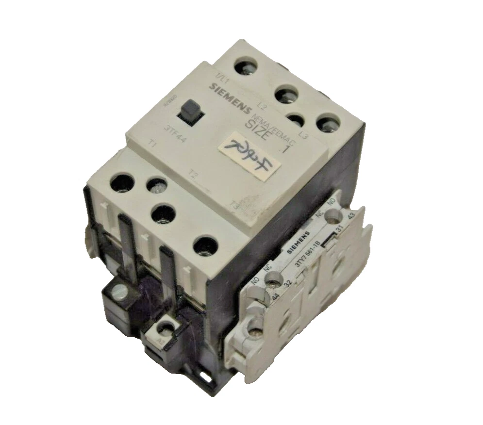 Used SIEMENS Size Sz 1 Starter 3TF4422-0A..1 110-120V 50/60Hz coil
