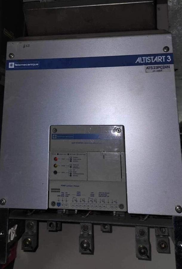 Used Telemecanique, ATS23.C24N, Altistart 3, ATS23, 248A 208/230/460V 75/100/200HP