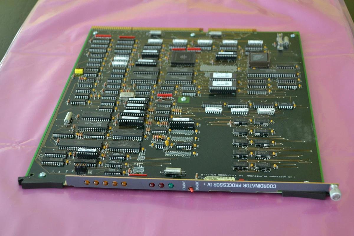 FISHER ROSEMOUNT COORDINATOR PROCESSOR IV 10P50870004 REV. A/F NEW