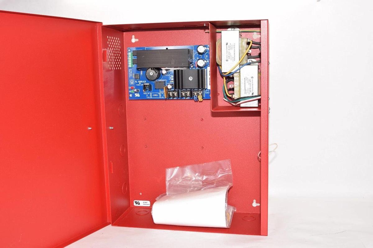 FEDERAL SIGNAL PS600 Ser. B 120/240Vac 1.9-.95A Battery Back-up Power Supply NEW