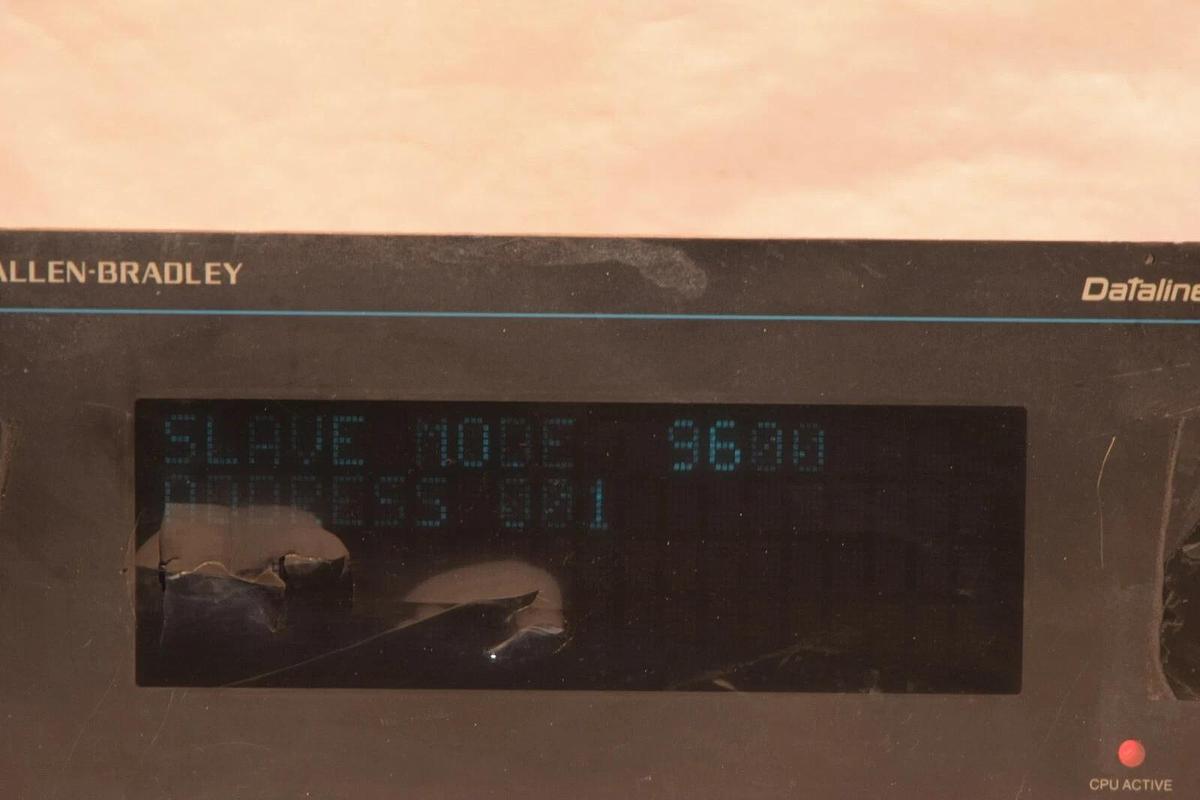 Used ALLEN BRADLEY 2706-A41J Ser D 110/120Vac Dataliner Operator Interface Display