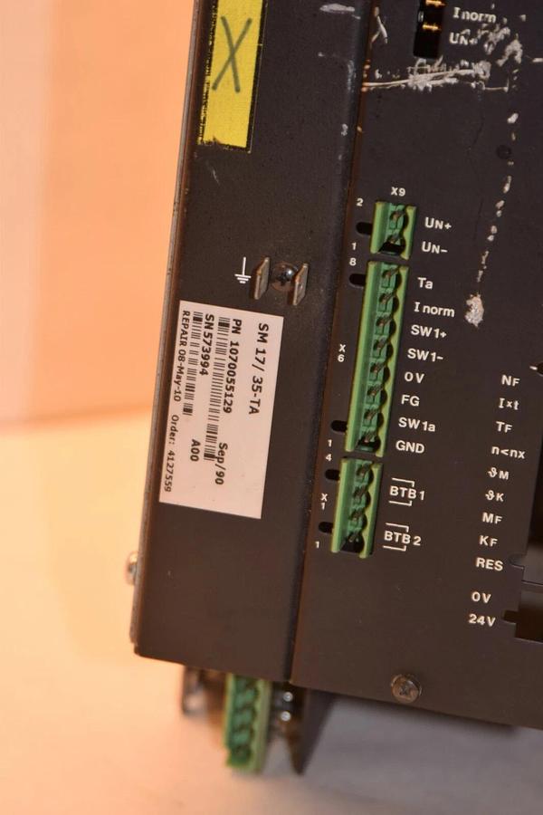 Used Bosch Drive SM 17/35-TA 055129-107, DC 520V SM17/35-TA