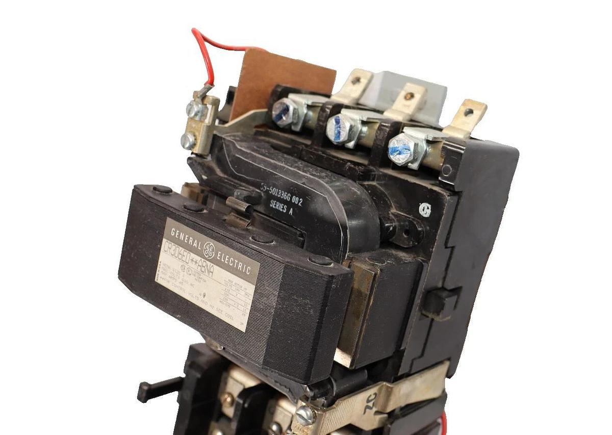 GE GENERAL ELECTRIC Size Sz 2 STARTER CR306E0**ABNA 600V 45A 115-120V Coil (NOS)