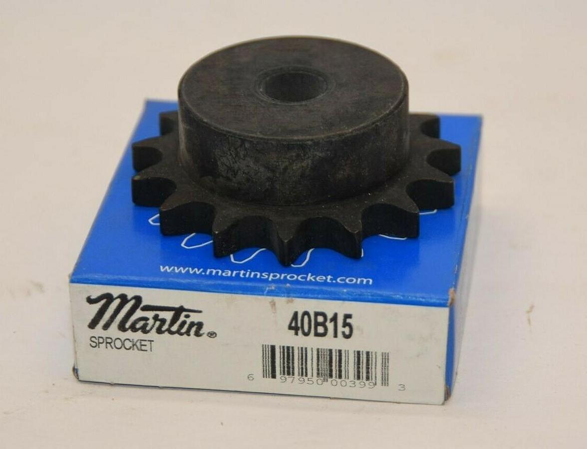 (NEW) MARTIN 40B15 15 Teeth Sprocket
